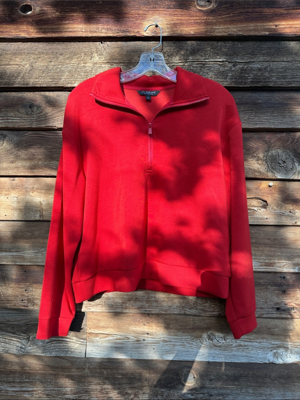 Liverpool sweater zip neck
